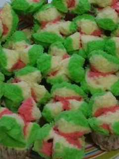 Foto resep Bolu kukus semangka