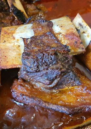 Szaftos, puha marha oldalas recept fotója