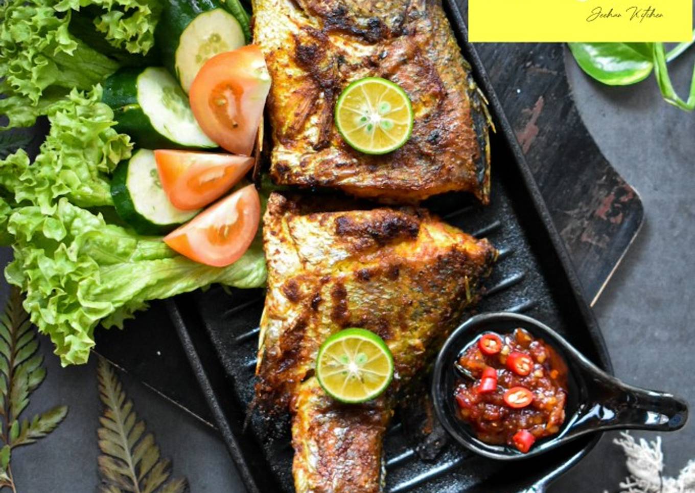 Kunyit siap masak untuk makan siang