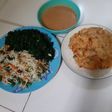 Pecel sayur ala kadarnya...