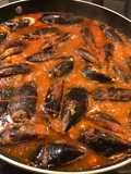 Cozze ripiene di carne