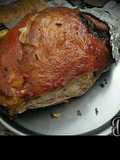 Pierna de cerdo asada al estilo Dominicano
