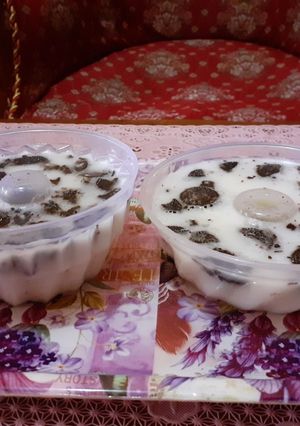 Foto resep Puding susu oreo