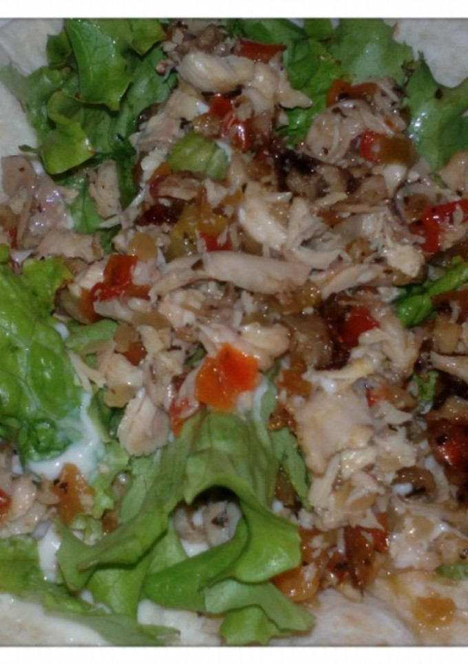 Una foto de Taco de pollo