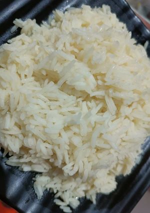 A picture of Steamed rice.