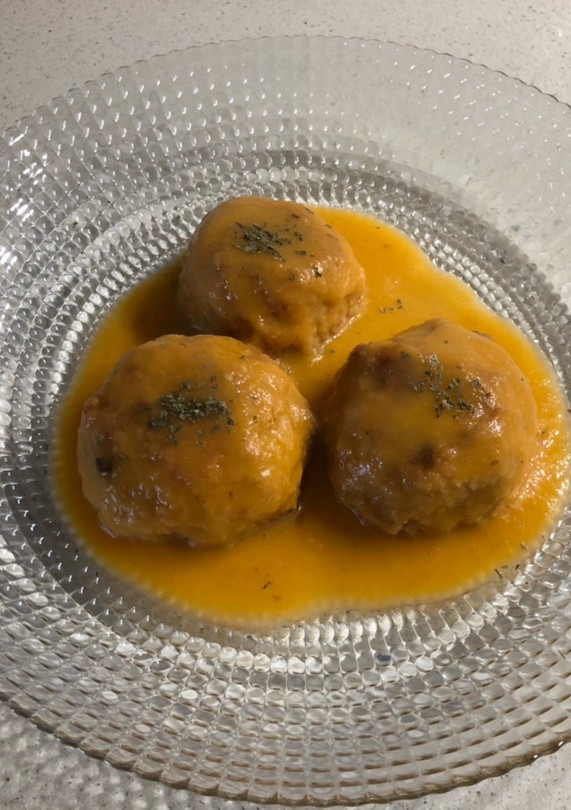 Una foto de Albóndigas con salsa de verduras - Thermomix