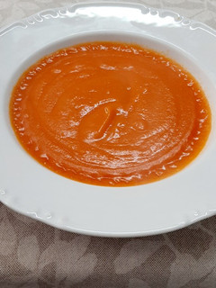 Una foto de Crema de zanahoria