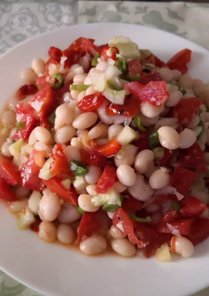Una foto de Ensalada de legumbres