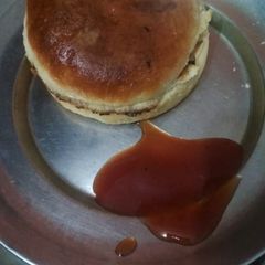 Aaloo burger A picture of Aaloo burger.