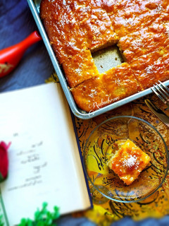 عکسی از دستور کیک باقلوا