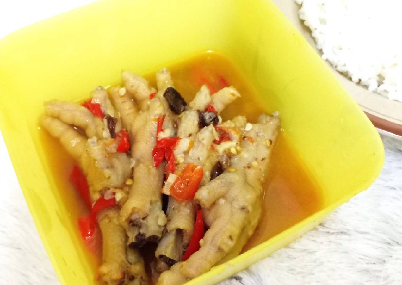 Asem-Asem Ceker Ayam