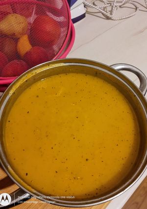 Zdjęcie przepisu ,,Krem cukiniowo-dyniowy,,.