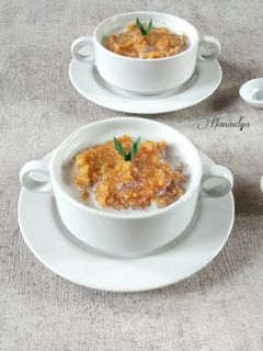 Foto resep Bubur Singkong Gula Merah