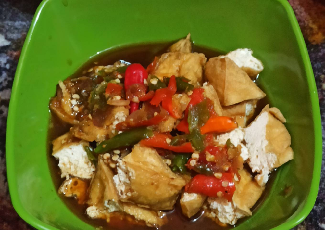 Tahu Gejrot abang-abang.. enak banget.. 😍