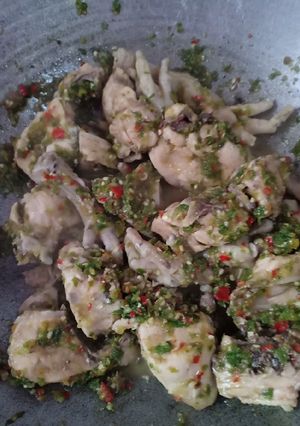 Foto resep Ayam Cabe Ijo Ala ala