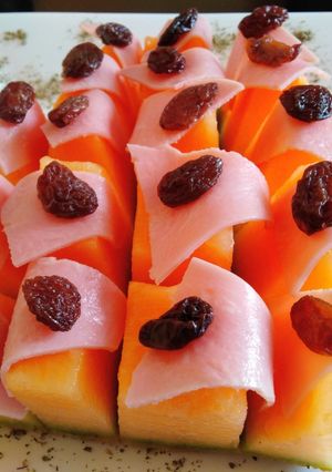 Una foto de Melón con jamón 👍🇵🇪