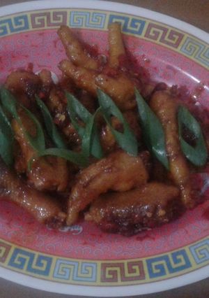 Foto resep Ceker Pedas Manis