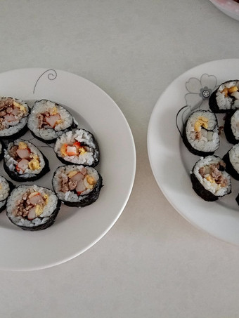 Cara Gampang Membuat Simple sushi, Menggugah Selera