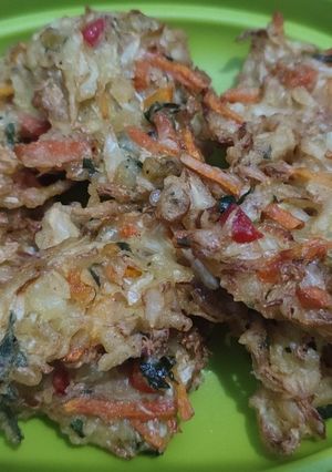 Foto resep Bakwan Sayur Kriuk Pedas