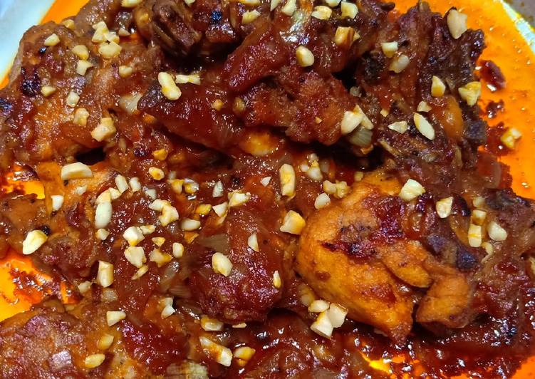 Bumbu Ayam saus korea dan kacang sangrai | Bahan Membuat Ayam saus korea dan kacang sangrai Yang Sempurna