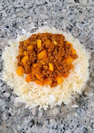 عکسی از دستور واویشکا با گوشت چرخ کرده