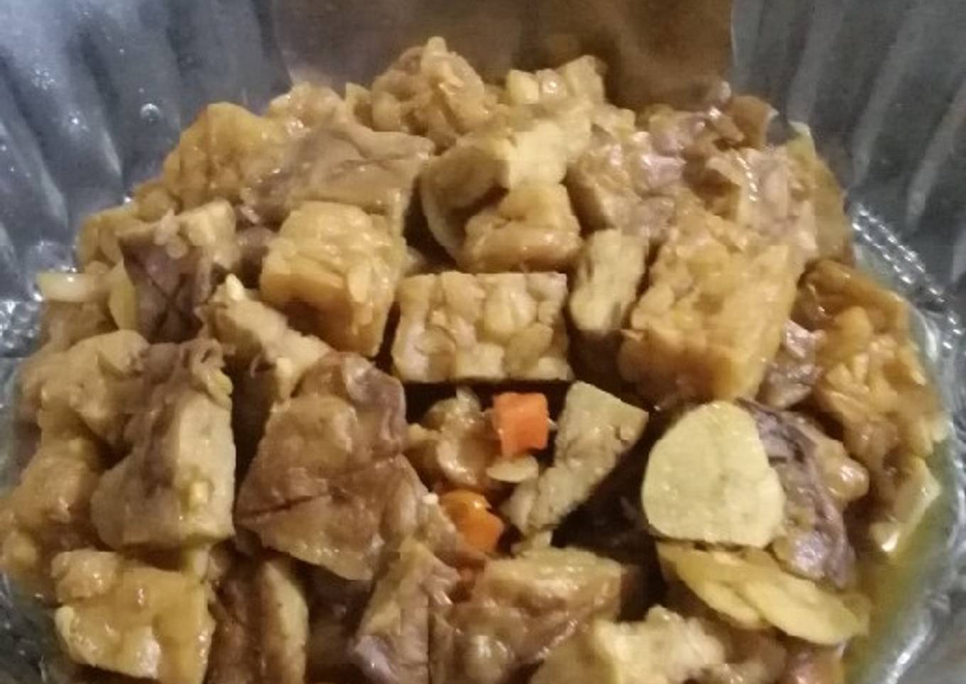 Orek tempe simple