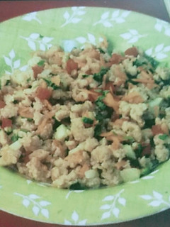 Una foto de Ceviche de soya