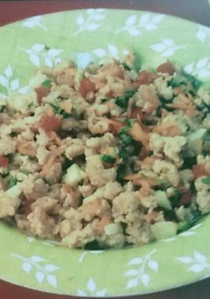 Una foto de Ceviche de soya