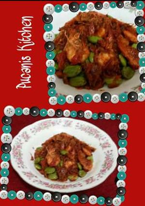 Foto resep Balado Udang pete