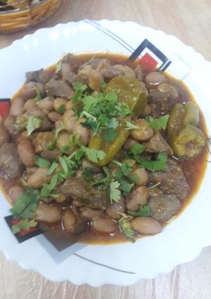 صورة لوصفة لوبيا غريني 🍲🍲🍝🍜🍝🍜🍲