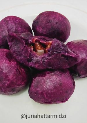 Foto resep Bola² Ubi Ungu Isi Gula Merah Lumerrrr (Jeblos_Motor 😆)