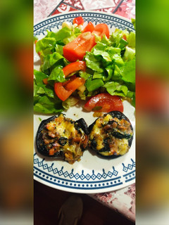 Una foto de Champiñón relleno 🍄