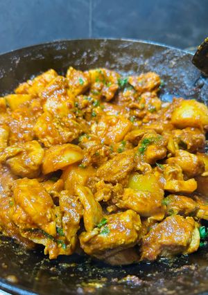 A picture of Sheba’s chicken curry.