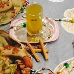 A picture of Detox drink (Cinnamon water) 💦.