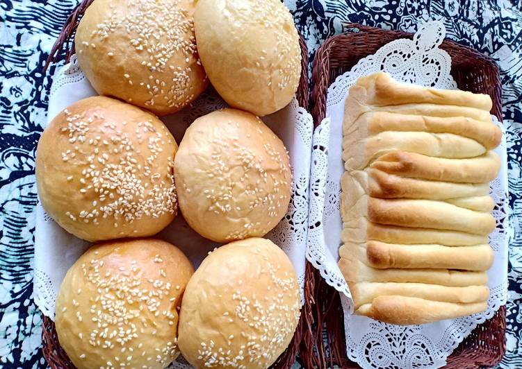 Burger Bun, Roti Sisir & Aneka Roti