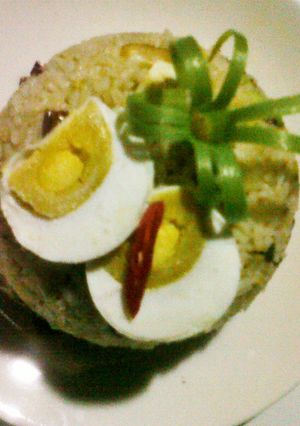 Foto resep Nasi Telur Asin Bumbu Terasi