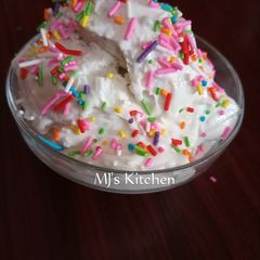 A picture of Vanilla Oats Icecream.