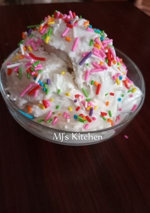 A picture of Vanilla Oats Icecream.