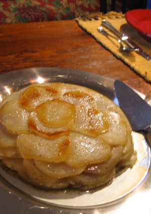 A picture of Potatoes anna.