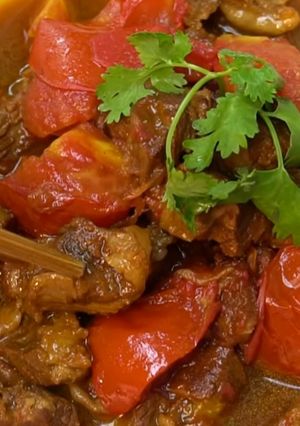 Foto resep Daging masak tomat