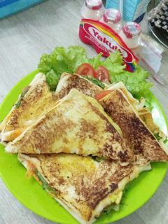 Foto resep Roti John roti Tawar