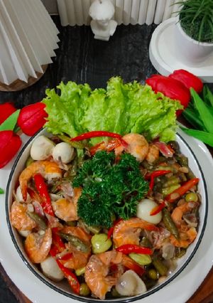 Foto resep Tumis Tauco Udang