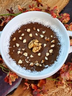 عکسی از دستور کاچی سمولینا (سمید) با آرد نخودچی