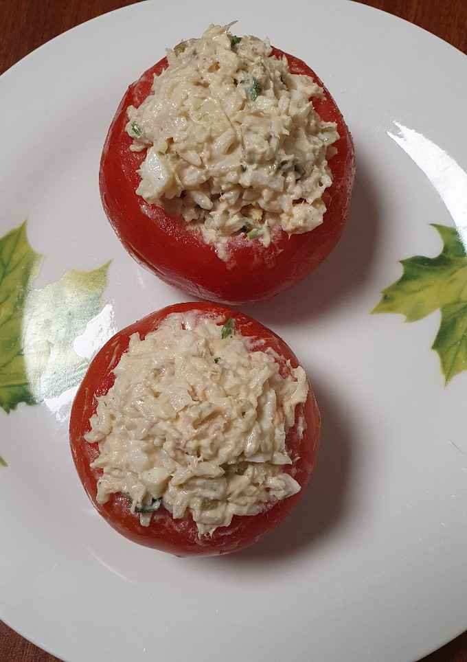 Una foto de Tomates rellenos