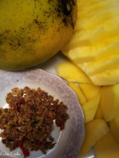 Foto resep Rujak mangga sambel asin