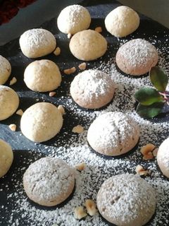 Mogyorós keksz,glutén-tej-tojásmentesen,cukorral vagy édesítővel recept fotója