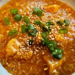 A picture of Arroz Caldo "Pospas".