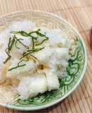 Xôi Sắn (Khoai Mì) Nấu Nồi Cơm Điện