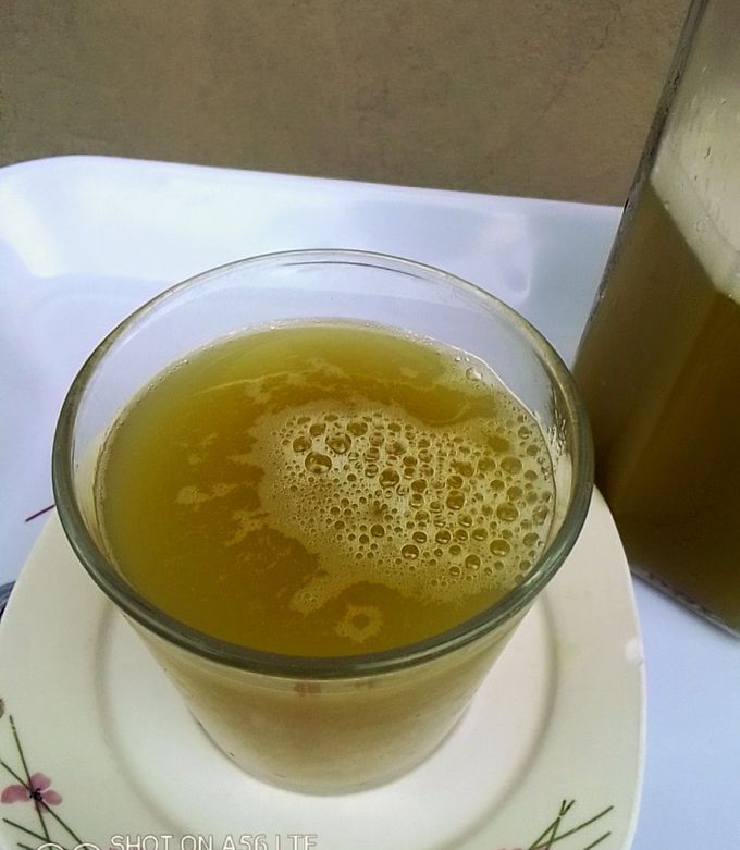 A picture of Organic Pineapple Peel Juice.