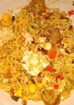 Foto resep Sebalak mie nampol